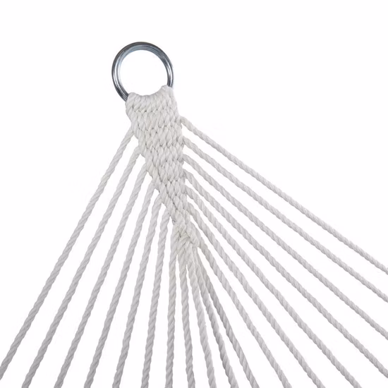 Hamaca portátil del patio del jardín del algodón del taller del almacén que acampa