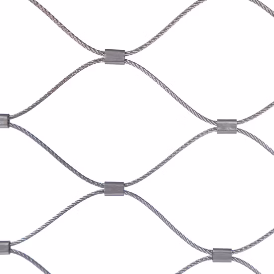 Cuerda de protección SS304 Zoo Animal X